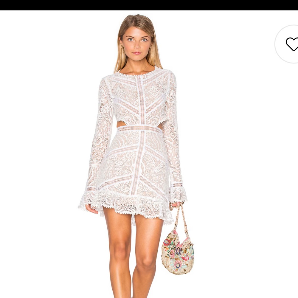 For Love and Lemons Emerie Cutout Dress
